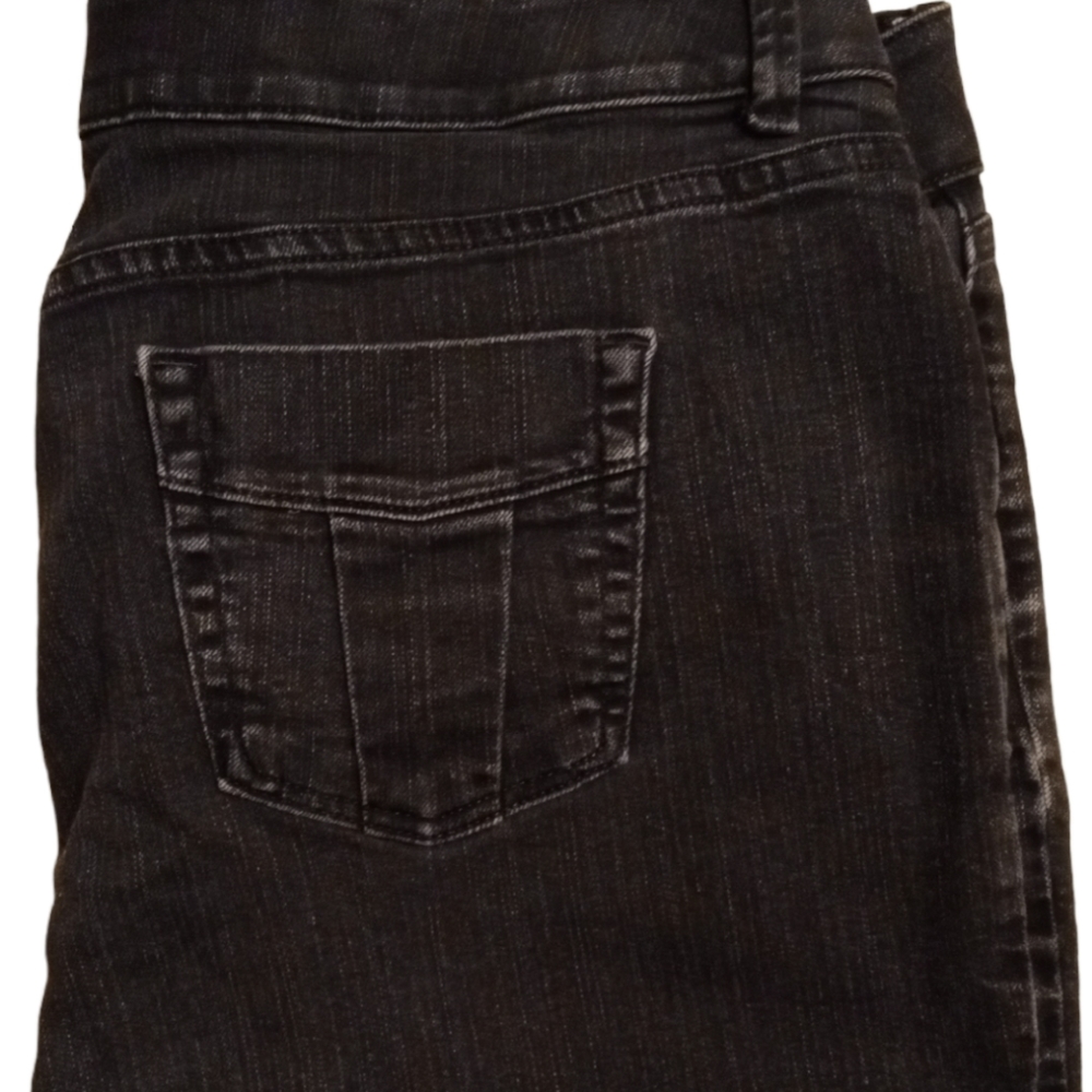 Riders by Lee Stretch Comfort No-Gap Waistband Women's Jeans Size 20 Color Black